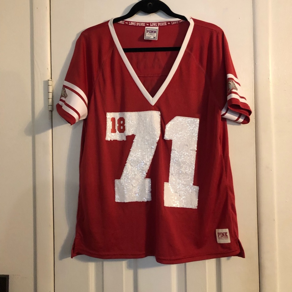 Pink Vs Arkansas Razorback Sequin Jersey❤️🐗